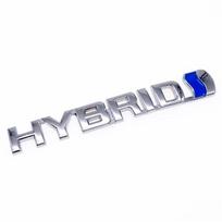 3 Styles Car Decoration for Toyota Prius Camry Crown Auris Rav4 3D HYBRID Car Logo Stickers Refitting Metal Emblem Badge Decal YU6 sidabras