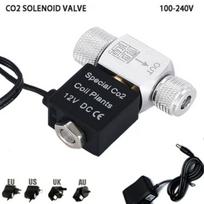 12V DC Aquarium Co2 Solenoid Valve Noiseless Magnetic Valve Accessories Aquarium Co2 Regulator US