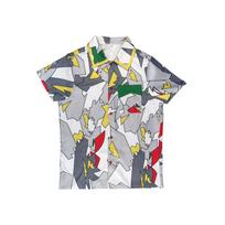 Stranger Things 4 Cosplay T-Shirt Halloween Short Sleeve Tee Shirt for Men Women XL gray