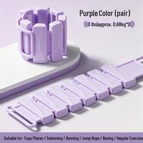 Wrist and Ankle Weight Band for Running, Jumping, and Fitness Training 1 lb violetinė