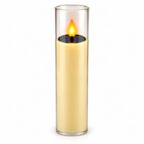 Saulės energija maitinama LED žvakė 10762, 20 cm