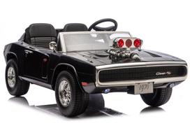 Dodge Charger R/T DLS-K12 24V7Ah juodas akumuliatorinis automobilis - uniwersalny