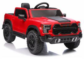 4x4 baterijinis automobilis P4 12V7Ah raudonas - uniwersalny