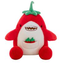New creative shark shark spicy plush toy chili shark throw pillow doll girl birthday 40cm 0.62kg