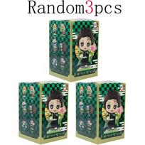 Beautiful Demon Slayer Tanjiro Kamado Nezuko anime cartoon figure blind box creative statue model ornament surprise gift box