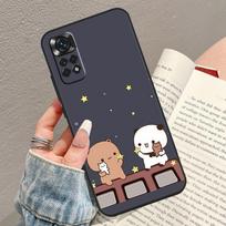 Cute BuBu DuDu Case For Xiaomi Redmi Note 10 Pro 8 9 10 11 12 Turbo 9S 10S 11S 12S Redmi 10C 9C 12C Funda Redmi Note 8 Pro white