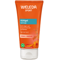 Vėsinamasis kūno gelis su arnikomis WELEDA ARNICA SPORT, 100 ml (-35% perkant 2 vnt.)
