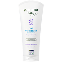 Prausiklis WELEDA 3IN1 WHITE MALLOW, 200 ml (-40% perkant 2 vnt.)