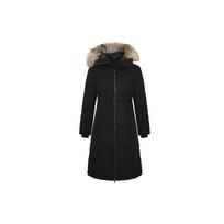 Canada Goose Pembina serijos su gobtuvu baltų žąsų pūkų striukė Žieminė moteriška striukė Juoda 2573L-61 XS gray