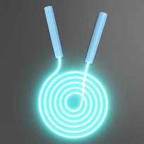 New Luminous Jump Rope Adjustable LED Glow-in-the-dark Portable Training Exercise Fitness Equipment for Children and Adults black