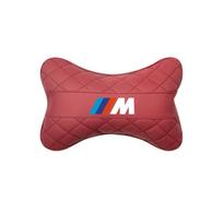Memory Foam Car Neck Headrest Pillow Auto Car Seat Pillow For BMW M Performance E46 E90 E60 F10 F30 E39 E36 F20 E87 G30 E92 E91 hbrz05 raudona