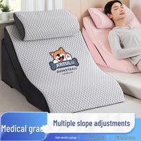 Nuimama plaunama lininė trikampė pagalvė pagyvenusiems žmonėms, didelio tankio, nuo refliukso, naktinio staliuko atlošas Extra Wide - High-Density Sponge