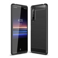 Case for Sony Xperia 1 II, Karbon, black