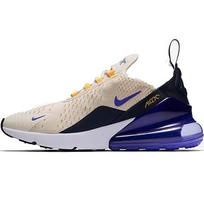 Nike Air Max 270 Light Cream Persian Violet Women's AH6789-202 35.5 gray