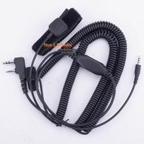 Weimaitong Walkie-Talkie Cable for V5S V3 V6 V8 Motorcycle Bluetooth Helmet Headsets Other black