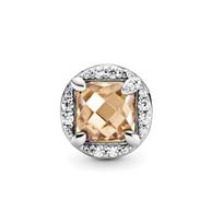 Pandora Moments Fashion Trend Shining Valley Yellow Gemstone Charm Women Charm Gold 797650CCZ Gold,F beige