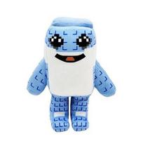 Roblox Pixel Shark Plush Doll Steal A Brainrot Game Peripheral Soft Stuffed Toy For Kids Game Fans Home Bedroom Decor 21cm white