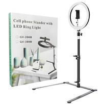 Photography Lighting Stand With Flexible Gooses Neck Phone Holder For Vlog Cooking Online Classes 1