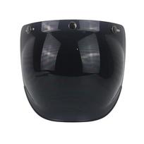 Retro Helmet Bubble Glasses Goggles 3/4 Helmet Bobo Glasses Half Helmet Windproof Universal Transparent Lenses Sunglasses no specifications black