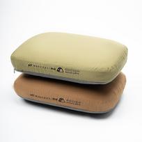 Memory Foam Camping Pillow, Portable Outdoor Travel Pillow With Removable Cover & Storage Bag For Camping Car Hiking beige