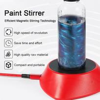 DSPIAE MS 01 LE Portable Magnetic Paint Shaker Effortless Model Retrofit Making Tool DIY Paint Stirrer Electric Paint gray