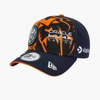 Red Bull Racing F1 2025 Oficiali Max Verstappen Oranžinio Liūto Vairuotojo Kepurė Unisex Regbio Kepuraitės One Size black