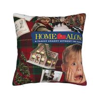 Decorative Pillow Cover Home Alone Christmas Comedy Film Merch Home  Throw Pillow Case Cover Zipper Multiple Sizes 12x12Inch black