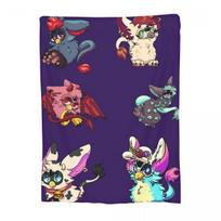 Furby Armijos Antklodės Vilnos Sofos Mėtymo Antklodė Lengvos Mėtymo Antklodės Sofai Lovai Kelionei Antklodės Antklodė Antklodė 75x90cm gray