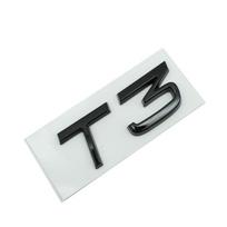 Volvo T3-T8 AWD serijos galinės bagažinės emblemos - Galvanizuoti pakaitiniai lipdukai Standard white