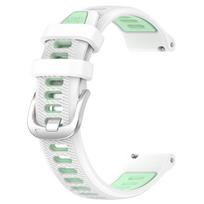 Skirta Garmin Forerunner 255 265 245 645 55 dirželis 18 20 22 mm silikoninė sportinė apyrankė Garmin Venu 2 2S SQ vivoactive 3 4 correa 18mm white