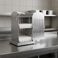 Mėsos iešmelių gamintojas Nerūdijančio plieno kepsninės rinkinys Kebabų kepimo mašina BBQ 81 Skewers 1CM