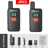 Btonera T1 Mini Walkie Talkie pmr 446 Profesional Walkie Talkies Largo Alcance mini Radio Wolkie Tokie Walkies de Largo Alcance juoda