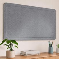 40x60cm Felt Bulletin Board Frameless Pin Board High Quality Wall Organizer  Classroom Decor