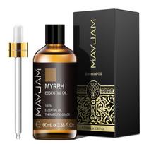 MAYJAM 100 ml Levandų eukalipto cinamono augalų eterinis aliejus SPA masažui odos priežiūrai oro valytuvas drėkintuvas Aromaterapija rožių arbatmedžio aliejus Myrrh