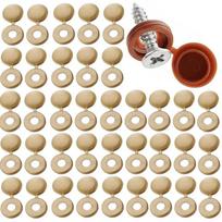 10/100 vnt. Vinių varžtų dangteliai Plastikiniai apsauginiai dangteliai 7 spalvų Phillips varžto dekoratyvinis dangtelis Kryžminio varžto atlenkiamas dangtelis 10pcs