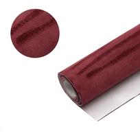 20cm/30cm/40cm*140cm Lipnus zomšinis audinys Lipni oda Velveto audiniai Adhesivo Terciopelo skirtas „pasidaryk pats“ automobilio salono dekorui 20cm x 74cm vyno raudonos spalvos