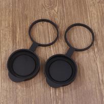 Apsauginiai guminiai žiūronų objektyvo dangteliai 42 mm / 50 mm žiūronų okuliaro lęšio dangtelis teleskopo dangtelis lęšio apsauga 42mm objective