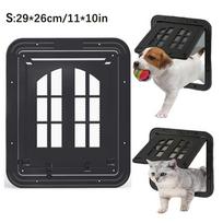 Dog Screen Door CatsScreen Door Pet Screen Door Flap Opening Dog Door For Screen Door Magnetic Self-Closing Screen Door For Dogs gray