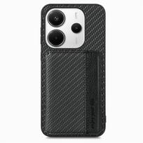 Realme 15 Pro 16 Pro Plus 5G Kortelių odinis dėklas RFID piniginė Galinis skydelis skirtas OPPO Realme 16 16X 15 15X 15T Magnetinis telefono dėklas Etui Realme 15 5G juoda