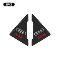 2 VNT. Automobilio stiliaus Durų Kampo Dangtelis Apsauga Nuo Įbrėžimų Audi A1 A2 A3 A4 A5 A6 A7 A8 Q1 Q2 Q3 Q4 Q5 Q6 Q7 Q8 B5 B6 B7 B8 C5 C6 C7 C8 S4 S3 S5 S6 black