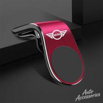 Automobilinis magnetinis telefono laikiklis Lydinio tvirtinimas BMW Mini Cooper R50 R53 R55 R56 R60 R61 F54 F55 F56 Priedo lipdukas djpxh44 brown