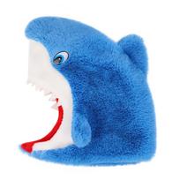 Gift Creative Shark Head Cover Cute Funny Shark Party Hat Comfortable Soft Halloween Headgear Festival Event