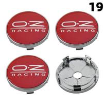 1 rinkinys/4 vnt. 58MM/60MM/63MM/65MM Dangtelis ratlankiams OZ logotipas Ratlankio centrinis dangtelis Sportinio automobilio ratlankio apdanga Stebulės dangteliai (as the picture,No.2   OD 60   ID 55)