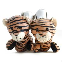 Mieli riedučių apdangalai Vaikams Čiuožimo Batai Dangteliai Apsaugos Neslystančios Aksesuarai Tiger beige