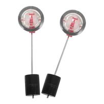 2pcs Fuel Gauge Meter Replacement For Generators Automotive Fuel Level Indicator Generator Fuel Tank Accessory Fuel Level Gauge 12.4X3.3X1.8CM