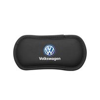 Leather Car Knee Pad Elastic Leg Cushion Armrest Pad Accessories Key For Volkswagen VW Golf  Caddy T-Cross T-ROC T5 ID3Touran CC juoda