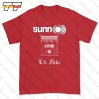 Geriausi atitikmenys Sunn Life Metal Doom Metal marškinėliai EBUO 4XL brown