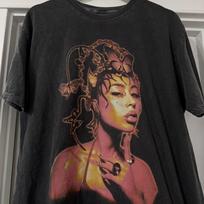 kali uchis red moon in venus pt 2 tour short sleeve black color shirt KV41044 Unisex T-Shirt XXXL black