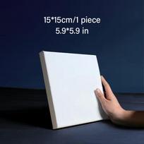 White Canvas Drawing Board,Cotton Oil Frame,Suitable For Acrylic,Gouache,Painting Practice,Creation,Art Supplies,HB-05,1 Piece white