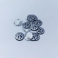 5 vnt. VW automobilio rakto lipdukai Aliuminio ženklelis Automobilio priedai Volkswagen GTI Polo Golf Arteon Tiguan Touareg CC Amarok ID.3 ID.4 Oz5